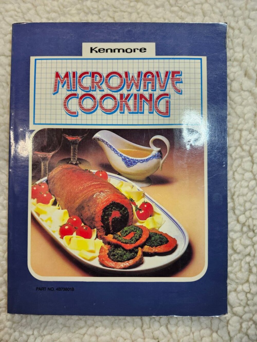 Kenmore Microwave Cooking Cookbook Vintage Paperback Recipes Guide 4B73801B